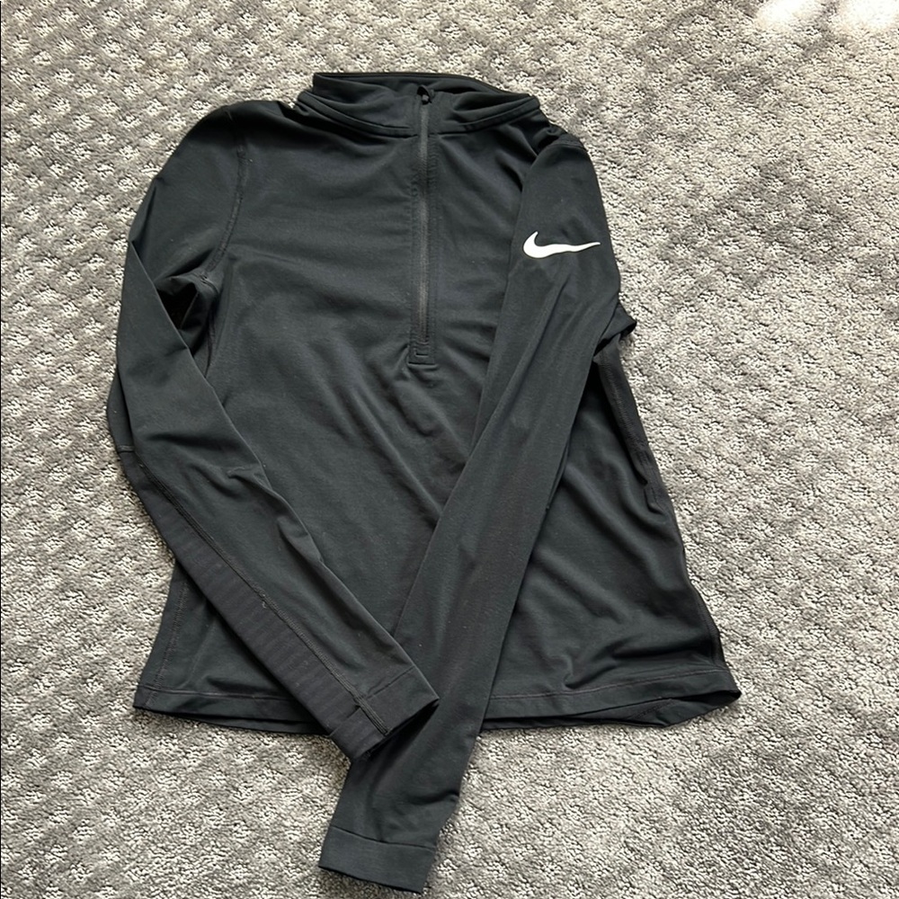 Nike Black Quarter-Zip Pullover